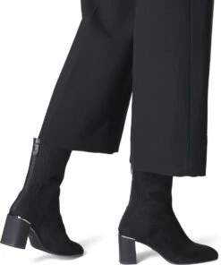 Tamaris Enkellaarsjes Zwart Leer - Dames - Maat 39 -Skechers Verkoopwinkel 1003x1200 2