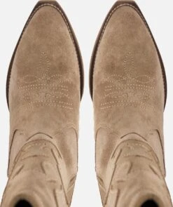 Ps Poelman Cowboylaarzen Taupe Suede - Dames - Maat 40 -Skechers Verkoopwinkel 1005x1200 2