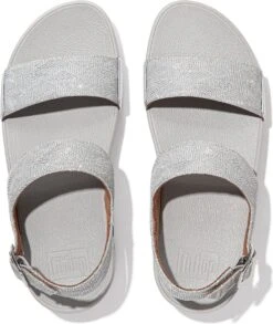 FitFlop Lulu Sandal - Geo Glitz ZILVER - Maat 38 -Skechers Verkoopwinkel 1012x1200 1