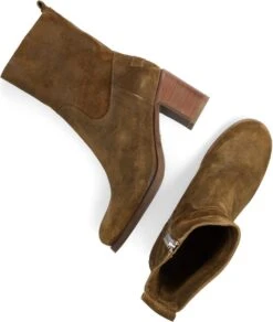 Shabbies 183020323 Enkellaarsjes - Enkelboots Met Rits - Dames - Bruin - Maat 37 -Skechers Verkoopwinkel 1014x1200 2