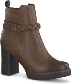 Marco Tozzi Dames Enkellaarsje 2-2-25424-29 397 F-breedte Maat: 41 EU