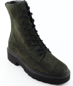 Groene Paul Green Veterboots Soft Suede
