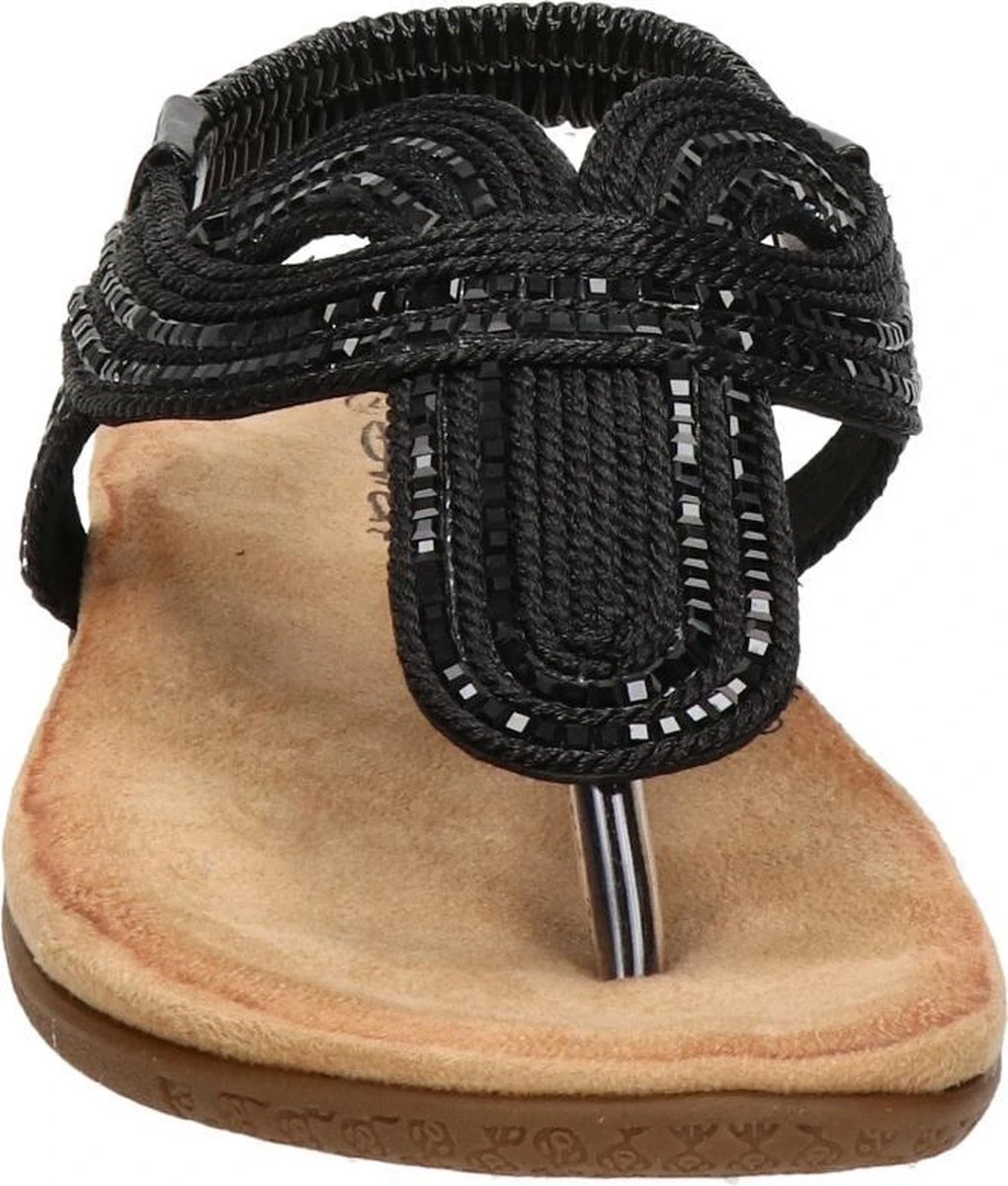 Dolcis Dames Sandaal - Zwart - Maat 37 3 Dolcis Dames Sandaal - Zwart - Maat 37 - Afbeelding 3