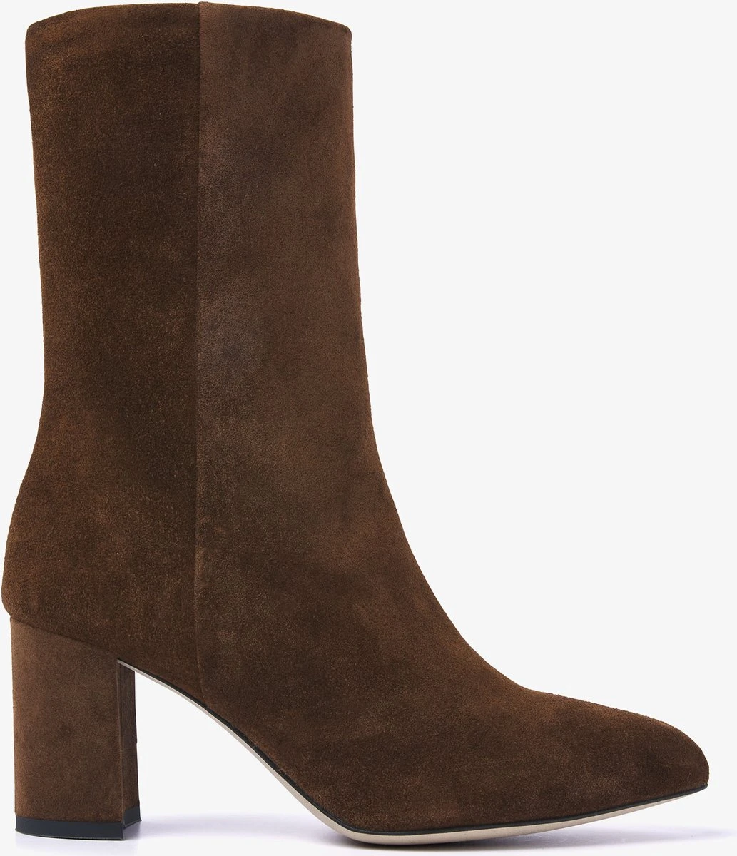 VIA VAI Maddy Josh Enkellaarsjes Dames - Warm Bruin - Maat 38 1 VIA VAI Maddy Josh Enkellaarsjes Dames - Warm Bruin - Maat 38