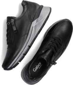 Gabor 587 Lage Sneakers - Leren Sneaker - Dames - Zwart - Maat 38 -Skechers Verkoopwinkel 1034x1200 8