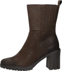 Marco Tozzi Enkellaarsjes Hak Enkellaarsjes Hak - Donkerbruin - Maat 37