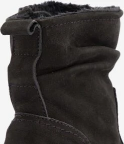 Hush Puppies Gevoerde Suede Dames Enkellaarsjes - Zwart - Maat 38 - Echt Leer - Uitneembare Zool -Skechers Verkoopwinkel 1036x1200 1