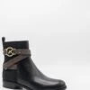 Michael Kors Rory Flat Bootie Dames Laars - Zwart - Maat 36 -Skechers Verkoopwinkel 1038x1200 1