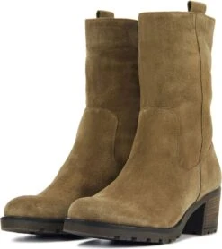 Gabor Enkellaarsjes Dames / Laarzen / Damesschoenen - Suède - 92.806.34 - Taupe - Maat 38 -Skechers Verkoopwinkel 1066x1200 2
