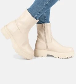 POSH By Poelman ELA Dames Enkel Laarzen - Crème - Maat 39 -Skechers Verkoopwinkel 1080x1200