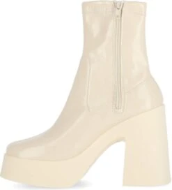 Mexx High Heel Laarzen Kirez Dames - Off White - Maat 39 -Skechers Verkoopwinkel 1091x1200