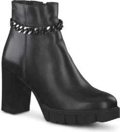 Tamaris Enkellaarjes Zwart Leer - Dames - Maat 39 -Skechers Verkoopwinkel 1094x1200