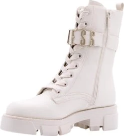 Guess Madox Veterboots - Laarzen Met Veters - Dames - Wit - Maat 40 -Skechers Verkoopwinkel 1097x1200 4