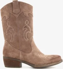 TwoDay Suede Dames Cowboy Western Laarzen - Bruin - Maat 40 - Echt Leer -Skechers Verkoopwinkel 1100x1200