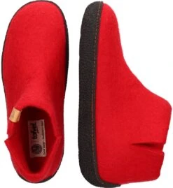 Tofvel Rabara Wolvilt Sloffen Red | Rood | Wolvilt | Maat 42 | TF200003 -Skechers Verkoopwinkel 1102x1200 2