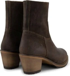 Travelin' Bordeaux Suede - Leren Enkellaarsjes Met Hak - Donker Groen Leer - Maat 39 -Skechers Verkoopwinkel 1106x1200 1