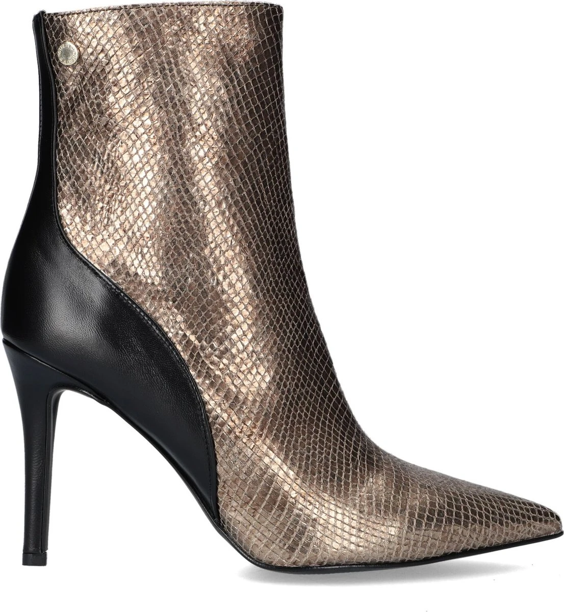 Notre-V 17535 Enkellaarsjes - Enkelboots Met Rits - Dames - Goud - Maat 39 16 Notre-V 17535 Enkellaarsjes - Enkelboots Met Rits - Dames - Goud - Maat 39 - Afbeelding 16