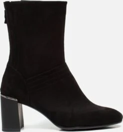 Tamaris Enkellaarsjes Zwart Leer - Dames - Maat 39