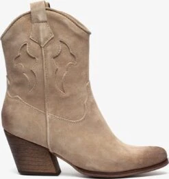 TwoDay Suede Dames Cowboy Western Laarsjes - Beige - Maat 37 - Echt Leer -Skechers Verkoopwinkel 1131x1200 1