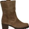 Gabor Enkellaarsjes Dames / Laarzen / Damesschoenen - Suède - 92.806.34 - Taupe - Maat 38 -Skechers Verkoopwinkel 1131x1200 2