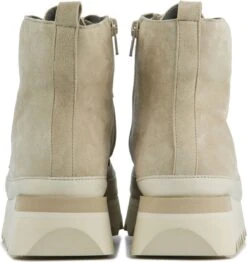 Softwaves Enkellaarsjes Dames / Laarzen / Damesschoenen - Suède - 8.51.08 - Gebroken Wit - Maat 38 -Skechers Verkoopwinkel 1132x1200 4