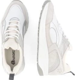 NoGRZ F.Borromini - Leren Dames Dad Sneakers - Veterschoenen - Wit Leer - Maat 41 -Skechers Verkoopwinkel 1133x1200 2