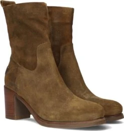 Shabbies 183020323 Enkellaarsjes - Enkelboots Met Rits - Dames - Bruin - Maat 37 -Skechers Verkoopwinkel 1135x1200 2