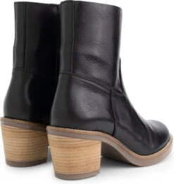 Travelin' Morlaix Dames Leren Enkellaarzen Met Hak - Nette Schoenen Vrouwen - Zwart Leer - Maat 39 -Skechers Verkoopwinkel 1137x1200 3