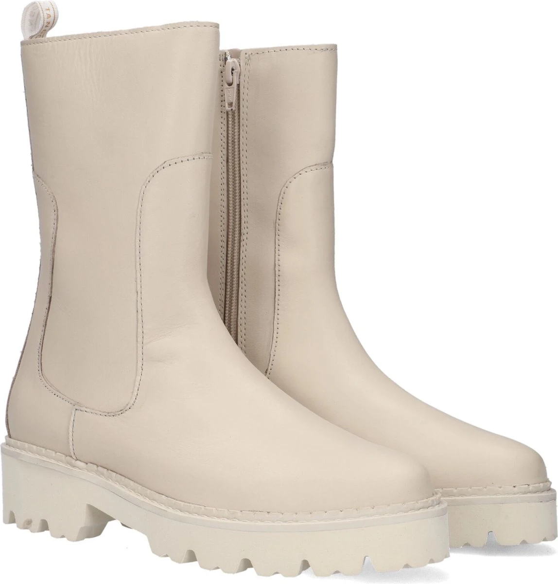 Tango Bee Bold 522 Enkelboots - Enkellaarsjes - Dames - Wit - Maat 39 2 Tango Bee Bold 522 Enkelboots - Enkellaarsjes - Dames - Wit - Maat 39 - Afbeelding 2