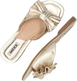 Mexx Sandalen Jelo Dames - Goud - Maat 39 -Skechers Verkoopwinkel 1149x1200