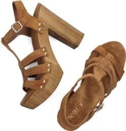 Notre-V 7946 Sandalen - Dames - Cognac - Maat 37 -Skechers Verkoopwinkel 1152x1200