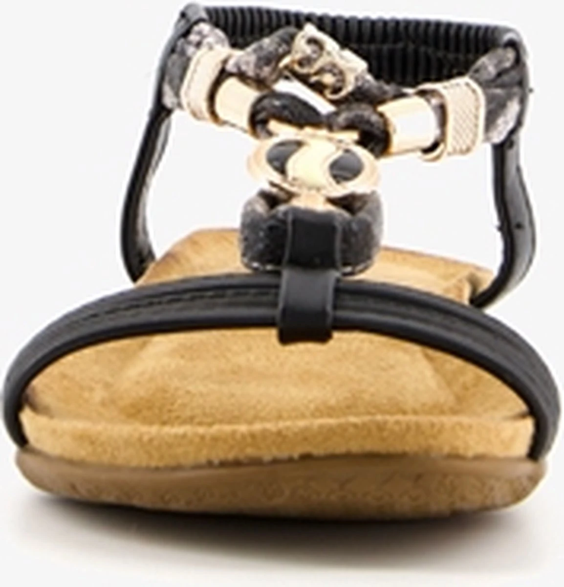 Blue Box Dames Sandalen - Zwart - Maat 38 2 Blue Box Dames Sandalen - Zwart - Maat 38 - Afbeelding 2