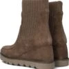 Unisa Leysa Enkellaarsjes Dames - Taupe - Maat 38 -Skechers Verkoopwinkel 1157x1200 1