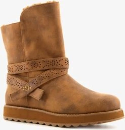 Skechers Keepsakes 2.0 Dames Enkellaarsjes - Cognac - Maat 38
