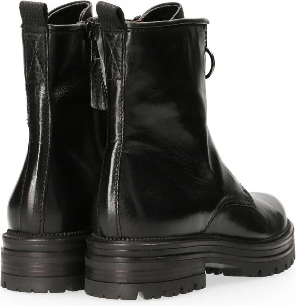 Van Dalen - Ritsboot Leer - Black - 39 3 Van Dalen - Ritsboot Leer - Black - 39 - Afbeelding 3