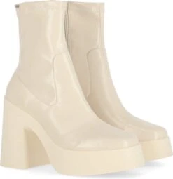 Mexx High Heel Laarzen Kirez Dames - Off White - Maat 39 -Skechers Verkoopwinkel 1161x1200