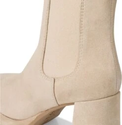 Tamaris Enkellaarsjes Beige Leer - Dames - Maat 40 -Skechers Verkoopwinkel 1168x1200 3