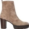 Unisa Kopsi Enkellaarsjes - Enkelboots Met Rits - Dames - Taupe - Maat 40 -Skechers Verkoopwinkel 1173x1200 4