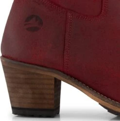 Travelin' Bordeaux Suede - Leren Enkellaarsjes Met Hak - Rood Leer - Maat 36 -Skechers Verkoopwinkel 1184x1200