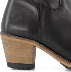 Travelin' Paulx - Leren Dames Enkellaars Met Hak - Zwart Leer - Maat 36 -Skechers Verkoopwinkel 1192x1200