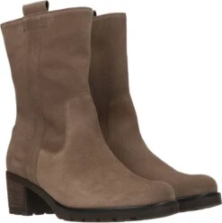 Gabor Enkellaarsjes Dames / Laarzen / Damesschoenen - Suède - 92.806.34 - Taupe - Maat 39 -Skechers Verkoopwinkel 1194x1200
