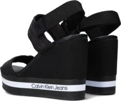 Calvin Klein Wedge Sandal Sling Sandalen - Met Sleehak - Dames - Zwart - Maat 39 -Skechers Verkoopwinkel 1200x1005 2