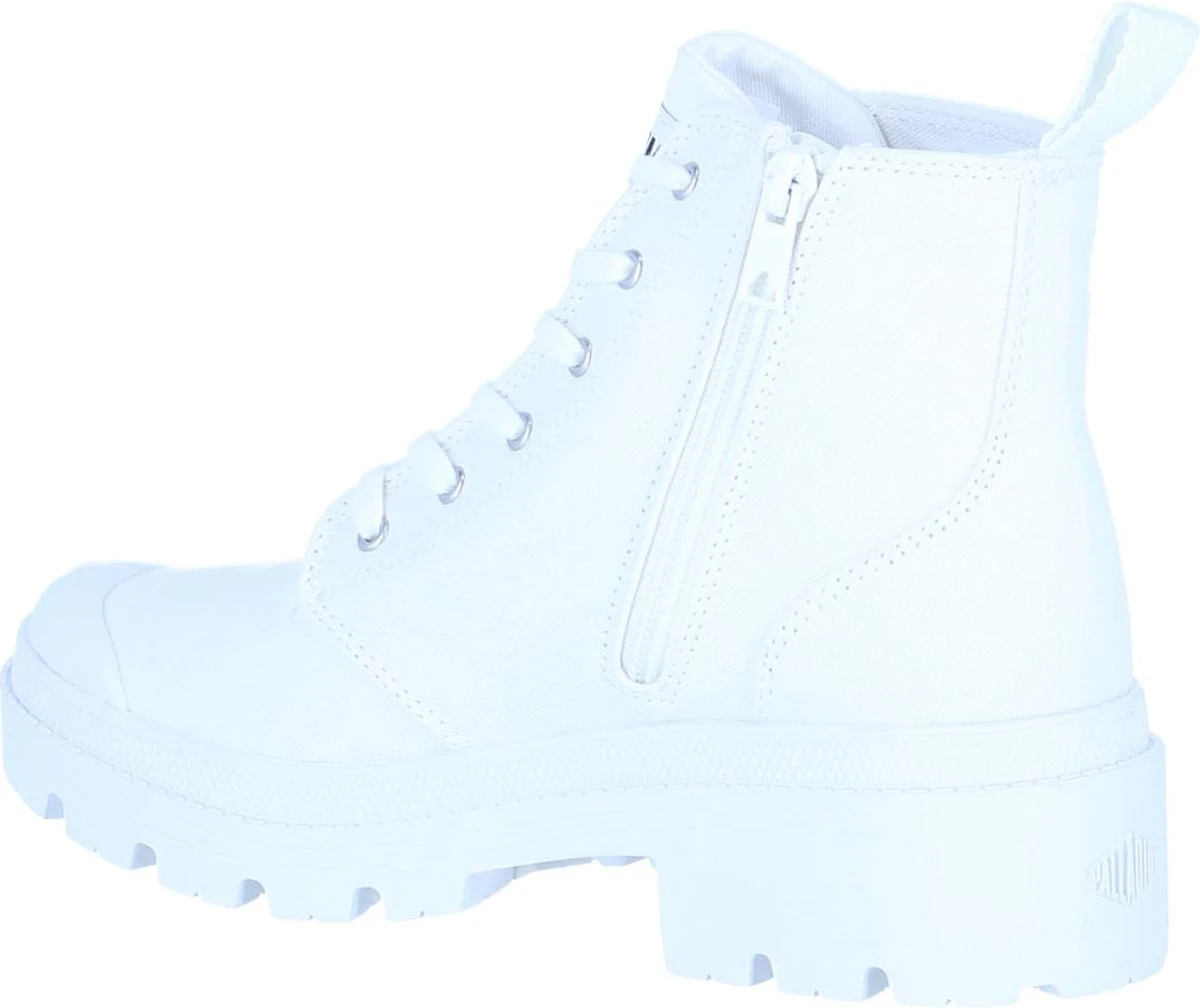 Palladium Pallabase Wit Canvas - Dames - Maat 39 3 Palladium Pallabase Wit Canvas - Dames - Maat 39 - Afbeelding 3