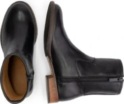 Mysa Susana - Dames Leren Enkellaarzen - Nette Schoenen Vrouwen - Zwart Leer - Maat 39 -Skechers Verkoopwinkel 1200x1010