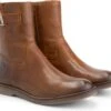 Travelin' Lannion Dames Leren Enkellaarzen - Schoenen Vrouwen - Cognac Bruin Leer - Maat 40 -Skechers Verkoopwinkel 1200x1016 4