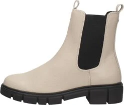 Marco Tozzi Enkellaarsjes Plat Enkellaarsjes Plat - Gebroken Wit - Maat 38