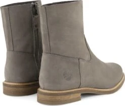 Travelin' Lessay Nubuck - Leren Dames Enkellaars - Grijs Leer - Maat 36 -Skechers Verkoopwinkel 1200x1019 4
