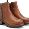 Mysa Ivy Dames Leren Enkellaarzen - Gevoerde Boots - Cognac Bruin Leer - Maat 42 -Skechers Verkoopwinkel 1200x1029 1