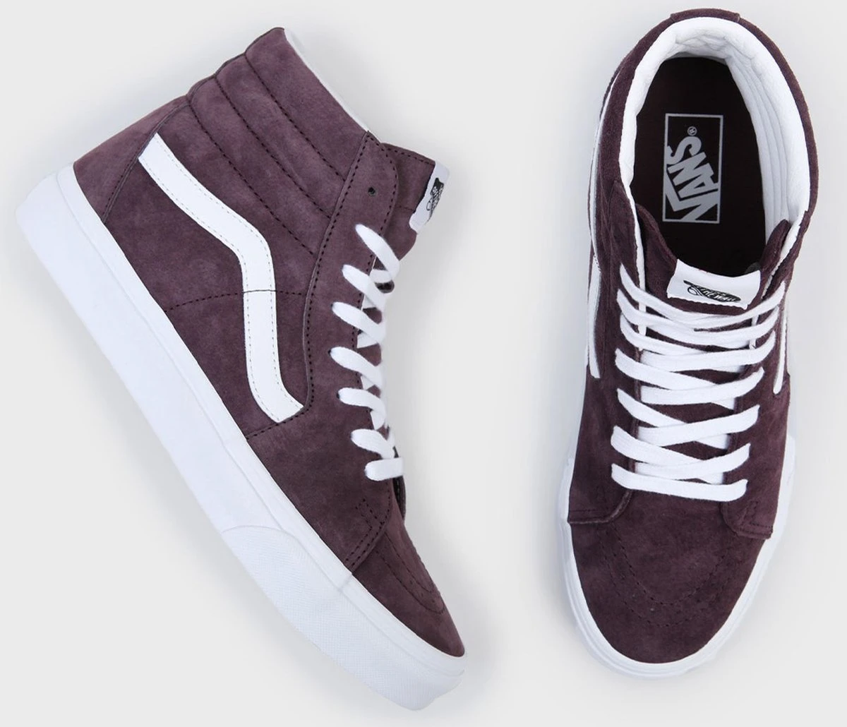 Vans Sk8-Hi Suéde Wine Tasting - Hoge Sneakers - Maat 43 3 Vans Sk8-Hi Suéde Wine Tasting - Hoge Sneakers - Maat 43 - Afbeelding 3