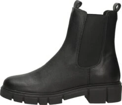 Marco Tozzi Enkellaarsjes Plat Enkellaarsjes Plat - Zwart - Maat 42